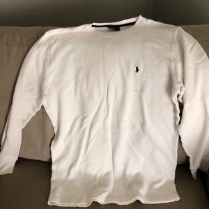 MENS POLO RL THERMAL LONG SLEEVE